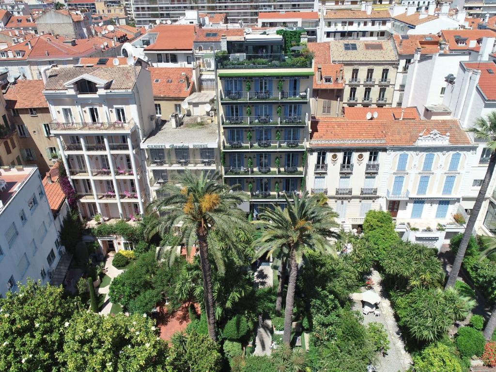 Charming Hôtel de Provence in Cannes with garden views Hôtel de Provence surrounded by lush gardens in central Cannes